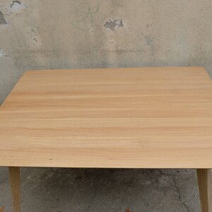 Scandinavian oak table custom creation image 8