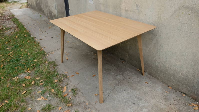 Scandinavian oak table custom creation image 4