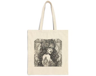 Coloring book paint your own Cotton Canvas Tote Bag