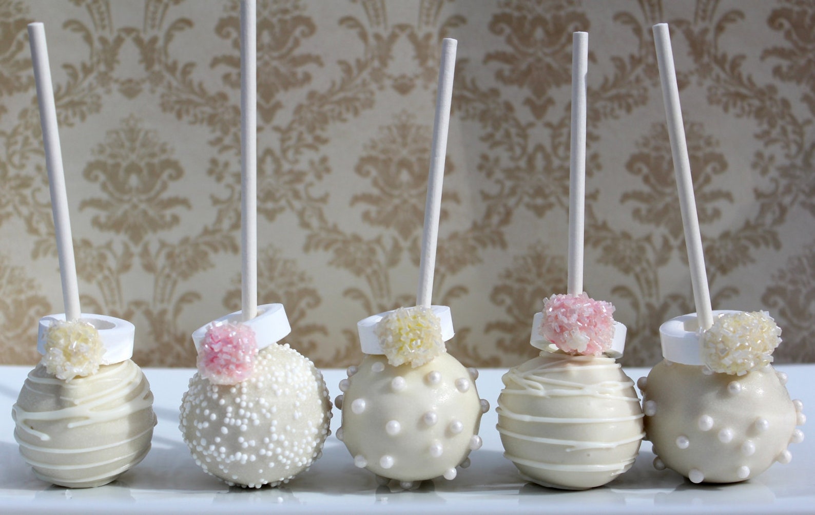 Engagement Cake Pops Etsy