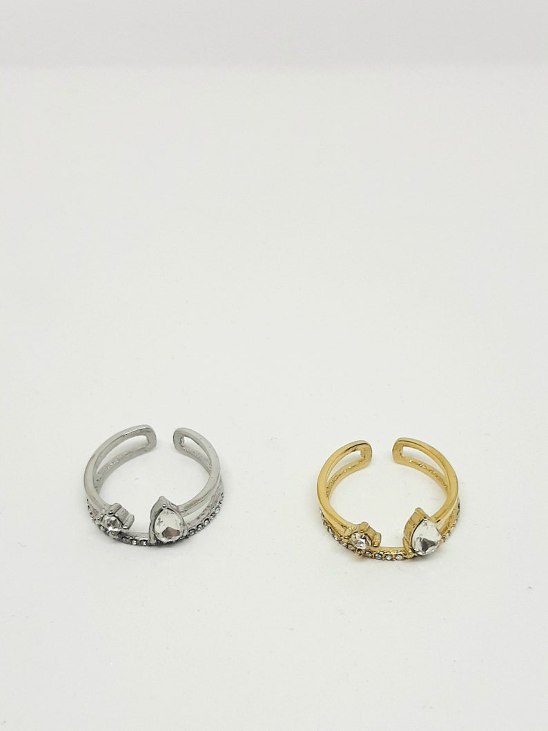 HAWAÏ ring stainless steel adjustable image 3