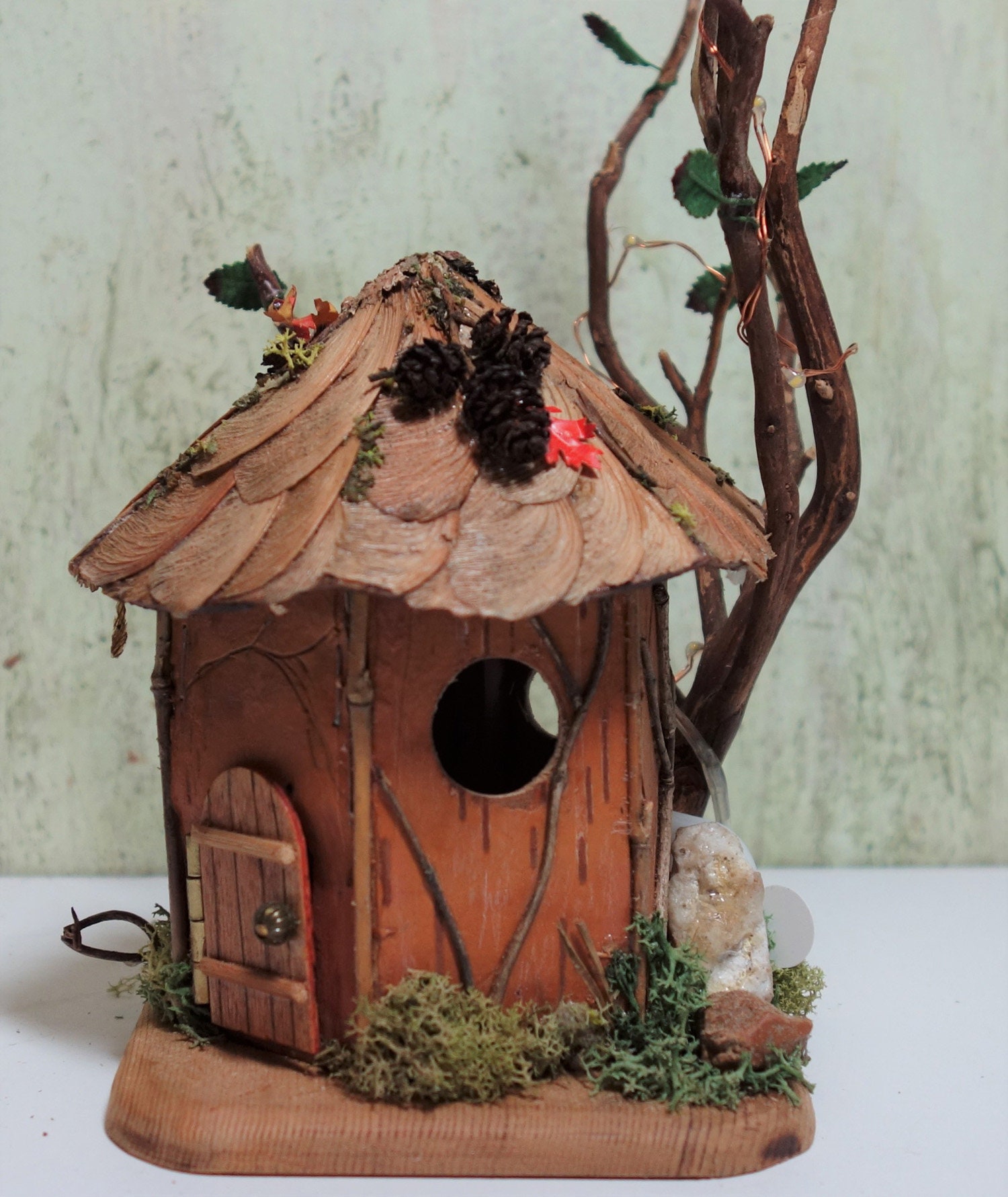 FAIRY HOUSE Indoor Hand Built Natural Materials Optional Etsy