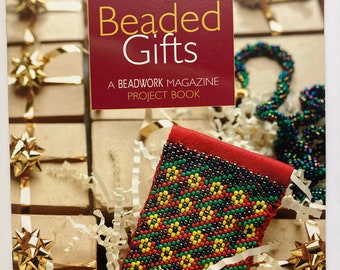 18 Beaded Gifts - A Beadwork Magazine Project Book by Jean Campbell, Beading Book, Beaded Jewelry Jewellery Book, Bead weaving Book 32 pages