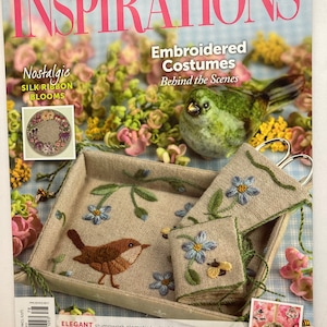 Inspirations (The World&#39;s Most Beautiful Embroidery) Magazine Issue No. 78 - 2013, Needlework Magazine, Embroidery Magazine, Arts and Craft