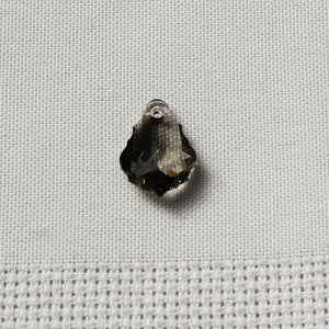 Swarovski black diamond baroque pendant 16 mm