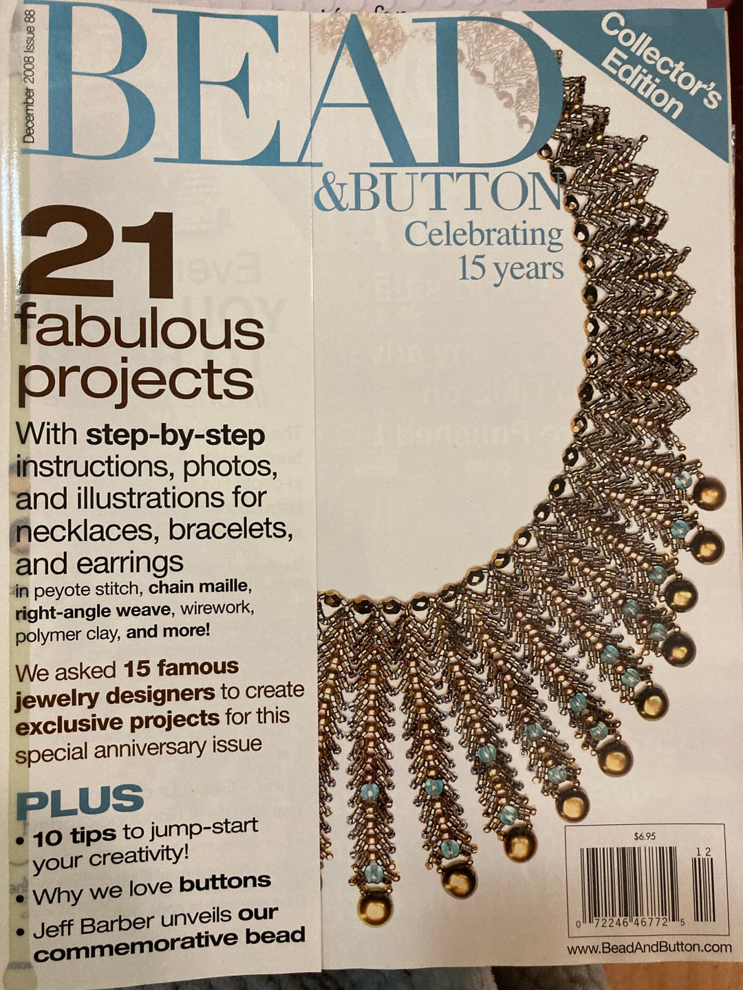 Bead and Button Magazine Collector's Edition Celebrating Etsy