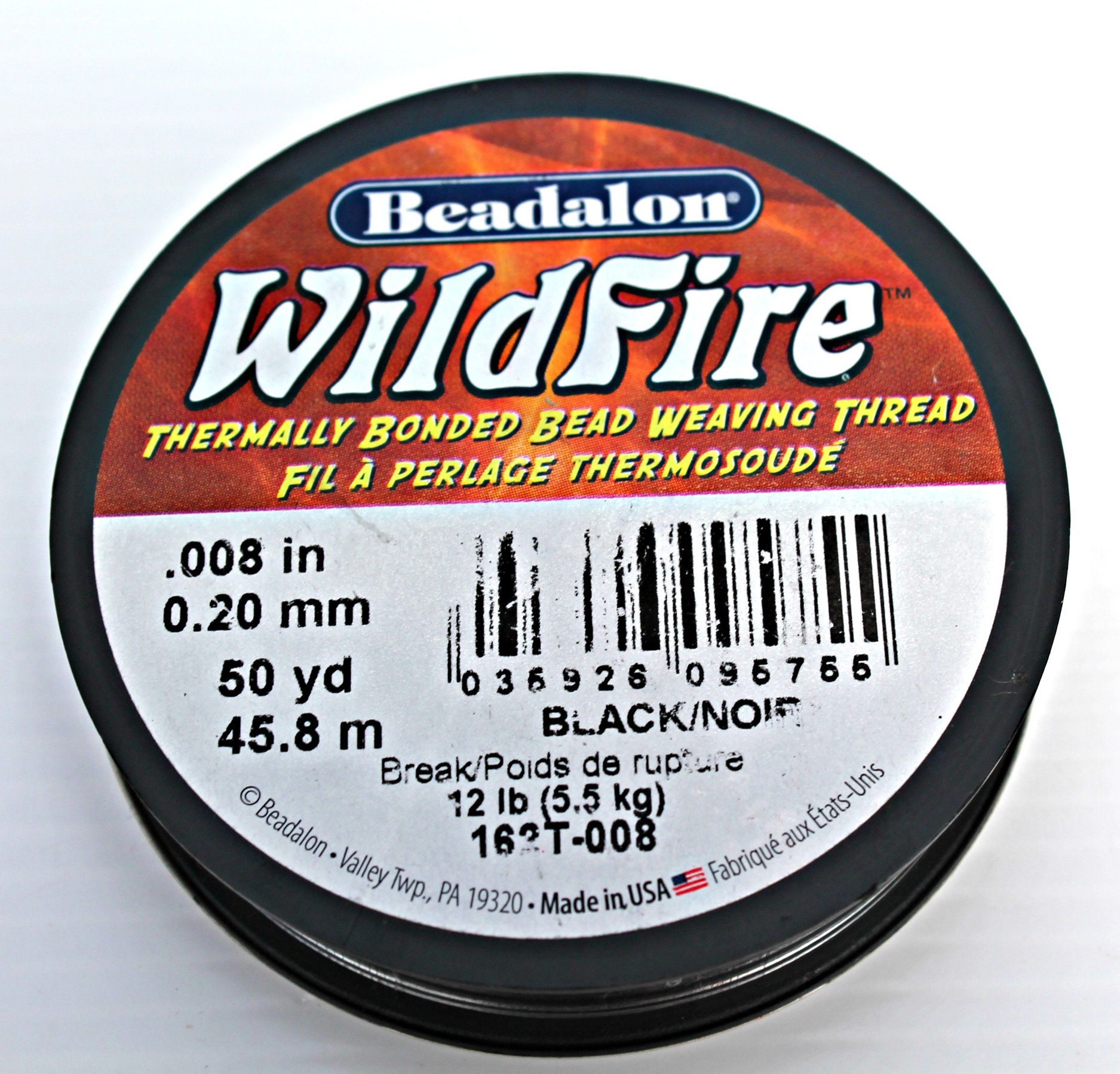 Beadalon Gray Wildfire Beading Thread .008in - 20 Yard Spool