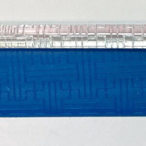 Acrylic Clay Texture Roller, Clay Texture Roller, Polymer Clay Texture Roller, Clay Craft Roller, Acrylic Texture Roller