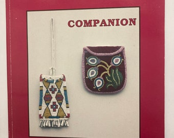 A Beadwork Companion book by Jean Heinbuch, Beading book, How to bead book 108 pages