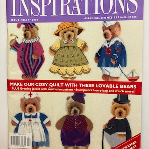 Inspirations (The World&#39;s Most Beautiful Embroidery) Magazine Issue No. 27 - 2000, Needlework Magazine, Embroidery Magazine, Arts and Craft