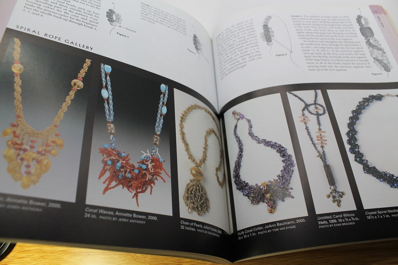 The Art & Elegance of Beadweaving New Jewelry Designs with Classic Stitches Paperback Book, Beadweaving Book, Beading Book 160 pages image 9