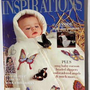 Inspirations (The World&#39;s Most Beautiful Embroidery) Magazine Issue No. 5 - 1994, Needlework Magazine, Embroidery Magazine, Arts and Craft