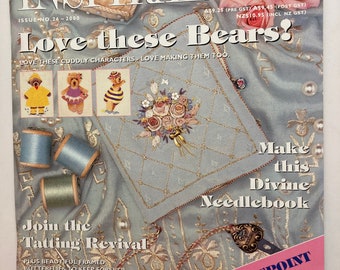 Inspiraciones (El bordado más hermoso del mundo) Edición de la revista No. 26 - 2000, Revista de costura, Revista de bordado, Artes y artesanía
