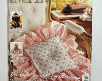 Inspirations ('s werelds mooiste borduurwerk) tijdschrift nummer 24 - 1999, handwerktijdschrift, borduurtijdschrift, kunst en ambacht