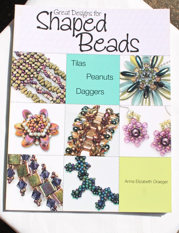 Great Designs for Shaped Beads Book by Anna Elizabeth Draeger