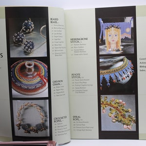 The Art & Elegance of Beadweaving New Jewelry Designs with Classic Stitches Paperback Book, Beadweaving Book, Beading Book 160 pages image 5