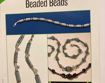 Beaded Beads Book, Beading Book, Beaded Jewelry Book, Beaded Jewellery Book, How to bead Book 19 pages