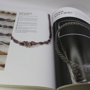 The Art & Elegance of Beadweaving New Jewelry Designs with Classic Stitches Paperback Book, Beadweaving Book, Beading Book 160 pages image 7