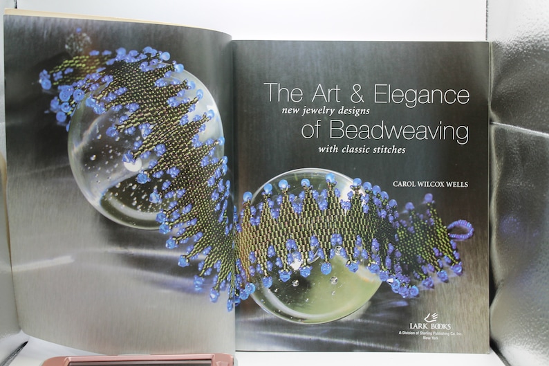 The Art & Elegance of Beadweaving New Jewelry Designs with Classic Stitches Paperback Book, Beadweaving Book, Beading Book 160 pages image 2