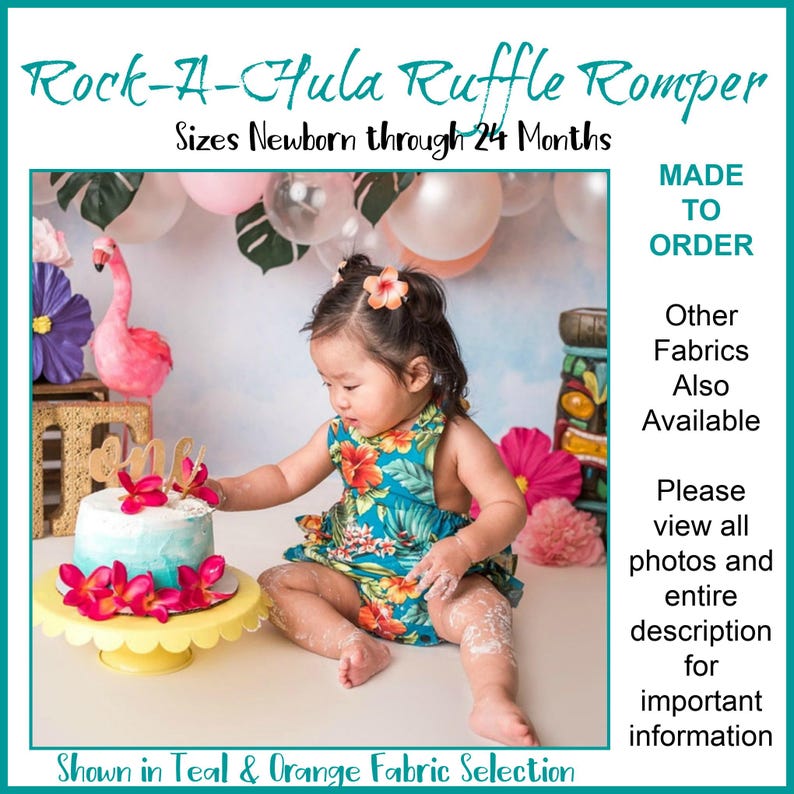 Traje hawaiano para niña: atuendo de Luau imagen 1