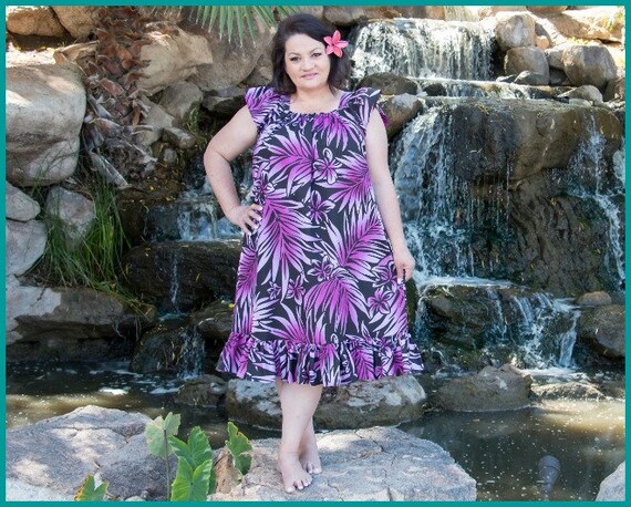 two piece luau outfit