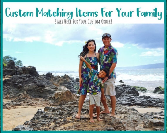 matching family hawaiian outfits