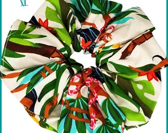 Giant Hawaiian Hair Scrunchie, Leis & Luaus XL