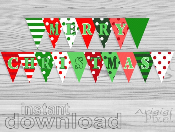 merry christmas party banner