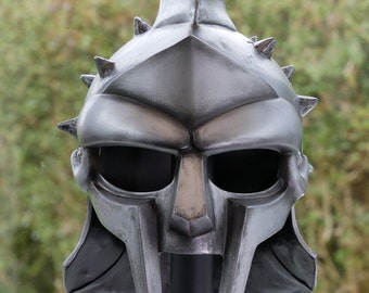 Gladiator Maximus-helm filmrekwisiet reproductie helmsculptuur op ware grootte NIEUW