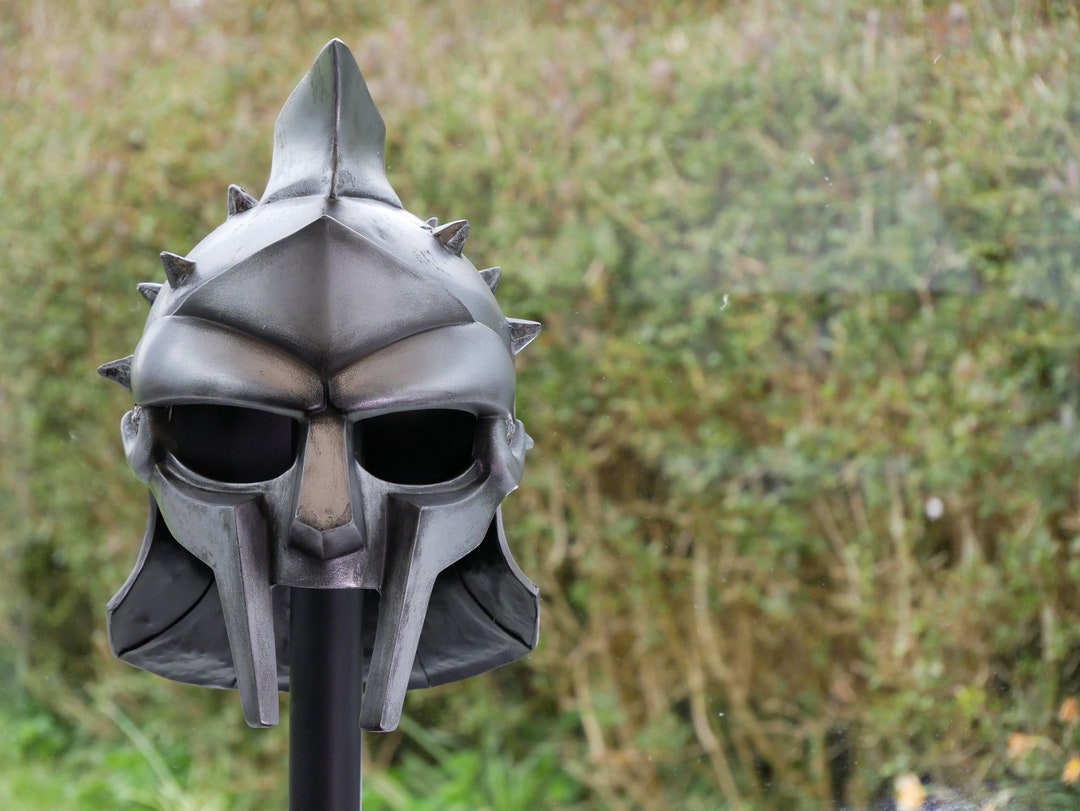 Gladiator Maximus Helmet Movie Prop Full Size Reproduction - Etsy