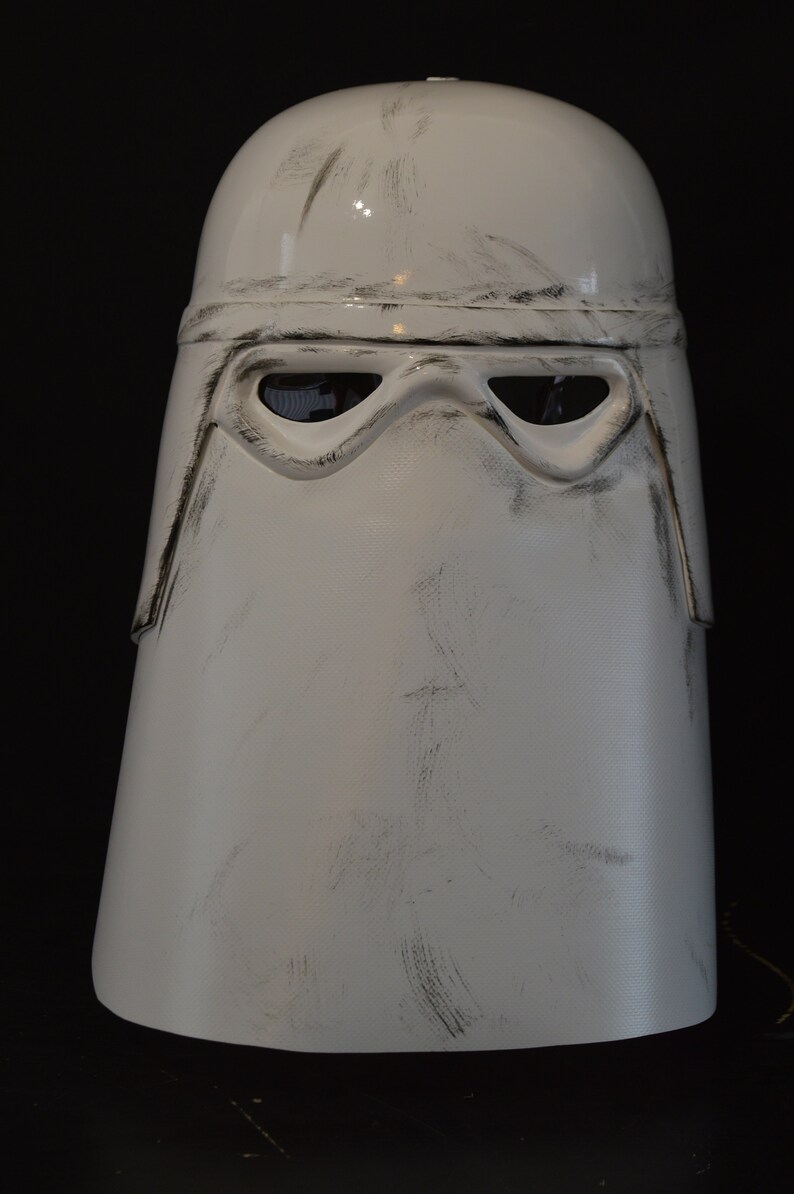 clone trooper helmet in snow
