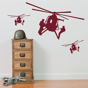 Military Helicopters Stickers A6