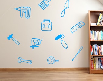 Tool Box Kit Wall Stickers A28