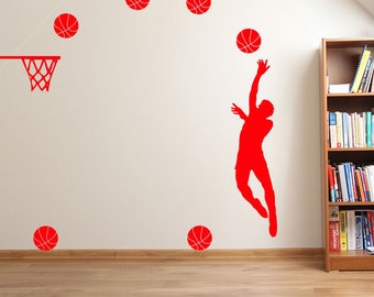 Basketball Player Hoop A35