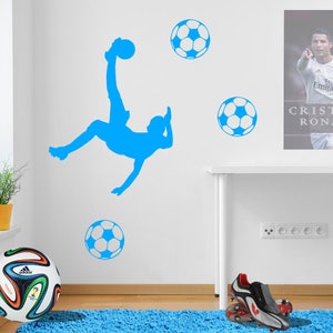 Football Players Wall Stickers Figures A69