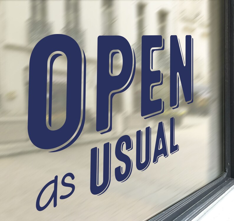 Shop Window Display Store Retail Vinyl Decal Stickers Graphics Etsy