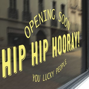 Shop Window Stickers Display Store Retail Vinyl Decal Graphics Sign Signage B87M