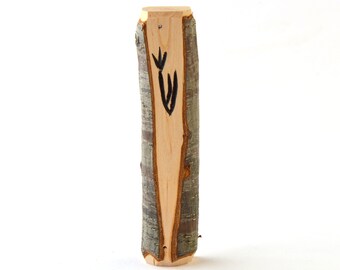 Black Cherry Mezuzah Case For Door