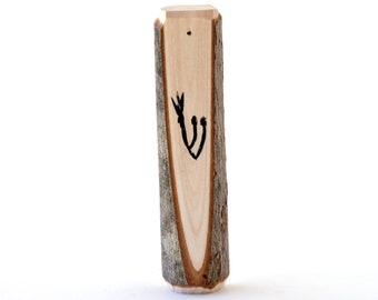 Maple Mezuzah Case for Door