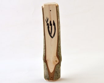 Maple Mezuzah Case For Door