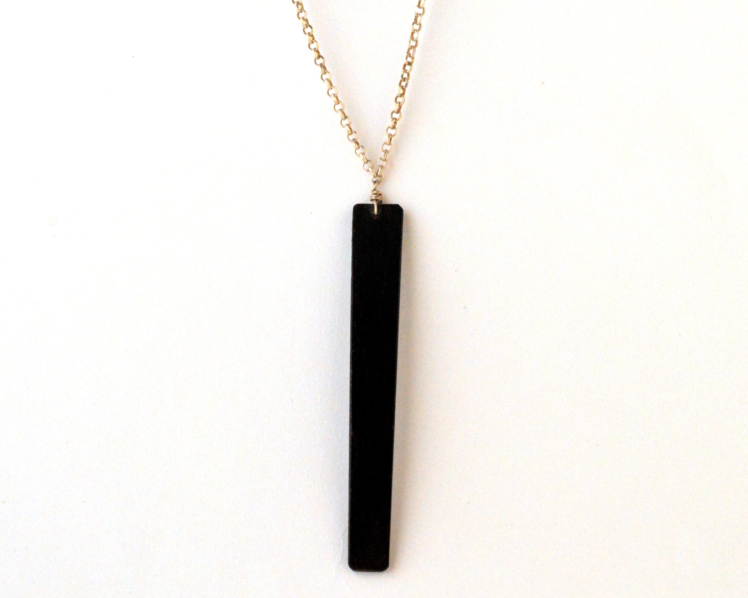 Ebony Wood Pendant | Etsy Australia