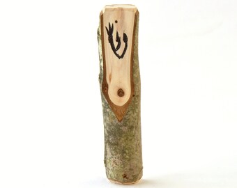 Maple Mezuzah Case For Door