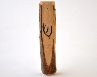 Coastal Redwood Mezuzah Case For Door