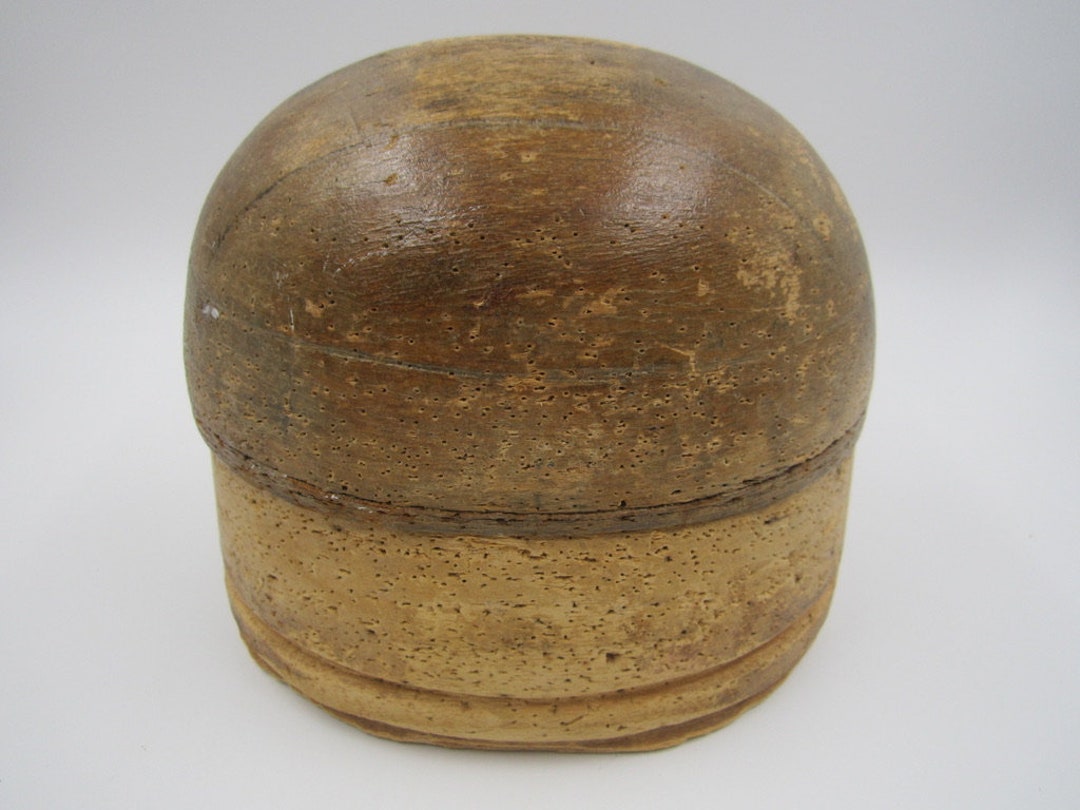 Oval Wooden Hat Block Half Balsa Wood / Half Traditional Wood - Etsy