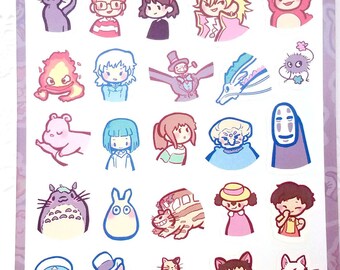 Magical Anime - Hand-Made Stickers for Nerds