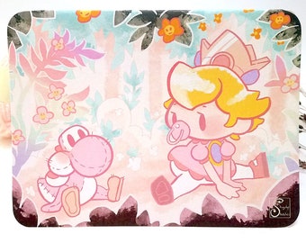 Baby Peach, Mario New Baby - Cards for Nerds