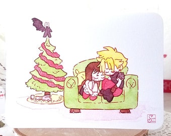 Christmas Cuddles, Final Fantasy 7 - Cards for Nerds