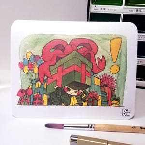 Repéré! Carte d'anniversaire Metal Gear Solid - Cartes pour nerds