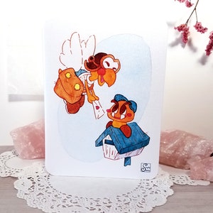 Still Friends, Papier Mario Thinking of You - Karten für Nerds