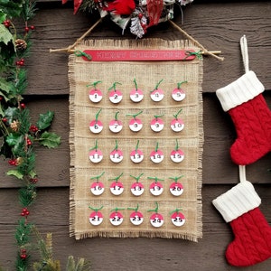 Pokemon Advent Calendar Filled With Daily Pokemon Buttons Handmade